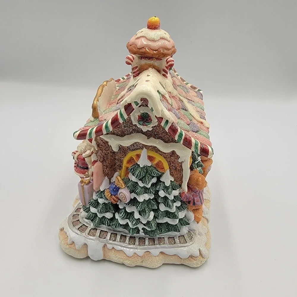Fitz and Floyd Candy‎ Lane Express Santa's Railroad Station Candy Lane Musical